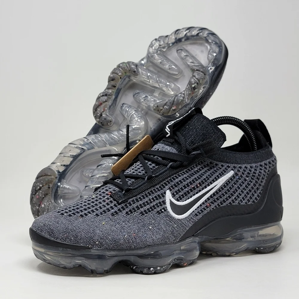 Nike Air Vapormax 2021 FK Flyknit Oreo Youth Size 5.5Y Womens 7 DB1550-006 New
